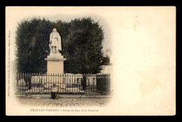 02 - CHATEAU-THIERRY - STATUE DE JEAN DE LA FONTAINE - Chateau Thierry