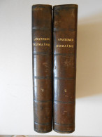 TRAITE D'ANATOMIE HUMAINE PAR G. GEGENBAUR EN 2 VOLUMES - 626 FIGURES - 1889 - Salud
