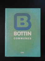 DICTIONNAIRE DES COMMUNES - BOTTIN EDITION 1988 - Dictionnaires