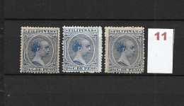 LOTE 2174 D /// (C030) FILIPINAS 1890  EDIFIL Nº:81 *MH VARIEDADES DE COLOR ¡¡¡ OFERTA - LIQUIDATION - JE LIQUIDE !!! - Philippinen