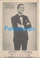 227441 ARGENTINA BUENOS AIRES ARTIST CARLOS GARDEL SINGER TANGO RADIO ANTARTIDA NO POSTAL POSTCARD - Argentina