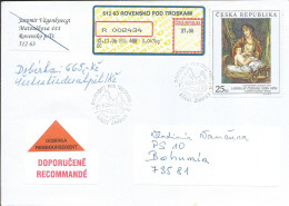 R Envelope 495 Czech Republic  Cermak, Montenegro Madonna 2006 - Madonna