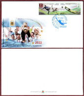 Artsakh 2022 FDC "XXII FIFA World Cup.Qathar." Quality:100% - Armenia