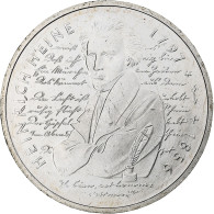 République Fédérale Allemande, 10 Mark, Heinrich Heine, 1997, Munich, Argent - Other & Unclassified