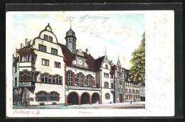 AK Freiburg I. B., Vor Dem Rathaus  - Freiburg I. Br.