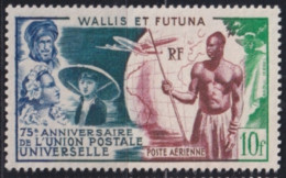 F-EX49893 WALLIS ET FUTUNA 1949 NO GUM INDIGENOUS & COLONIAL TYPES.  - UPU (Union Postale Universelle)