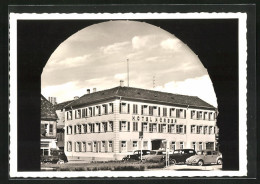 AK Landau I. Pfalz, Blick Auf Hotel Körber  - Landau