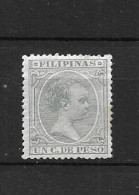 LOTE 2174 D /// (C030) FILIPINAS 1896  EDIFIL Nº:121 *MH  VERDE              ¡¡¡ OFERTA - LIQUIDATION - JE LIQUIDE !!! - Filippijnen