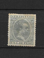 LOTE 2174 D /// (C030) FILIPINAS 1896  EDIFIL Nº:121 *MH  VERDE              ¡¡¡ OFERTA - LIQUIDATION - JE LIQUIDE !!! - Philippines