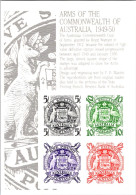 21-4-2024 (2 Z 36) Australia - Stamp Replica Card Nº17 (crest) - Sonstige & Ohne Zuordnung