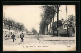 CPA Le Bourget, Route De Flandre  - Le Bourget