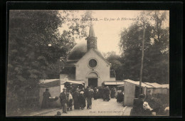 CPA Clichy-sous-Bois, Un Jour De Pèlerinage à N.-D.des Anges  - Clichy Sous Bois