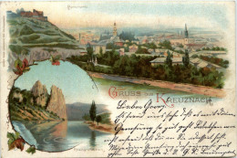 Gruss Aus Kreuznach - Litho - Bad Kreuznach