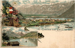 Gruss Aus Zell Am See - Litho - Zell Am See