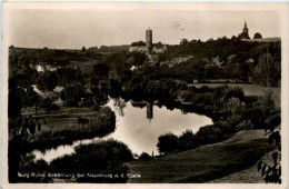 Naumburg/Saale - Burgruine Schönburg A.d. Saale - Naumburg (Saale)