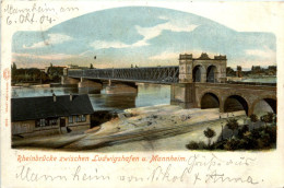 Rheinbrücke Zwischen Ludwigshafen Und Mannheim - Mannheim