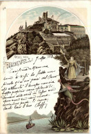 Gruss Vom Drachenfels - Litho - Koenigswinter