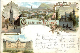 Gruss Aus Honnef - Litho - Bad Honnef