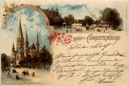 Gruss Aus Charlottenburg - Litho - Charlottenburg