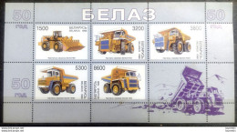 D7467. Trucks - Camiones - Belarus Yv 269-73 Sheetlet - MNH - 1,50 (3) - Camions