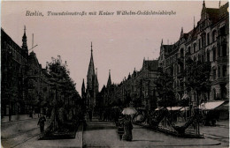 Berlin-Charlottenburg - Tauenzienstrasse , Kaiser-W. Ged.Kirche - Charlottenburg