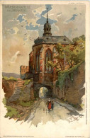 Wernerkapelle In Oberwesel - Litho F. Reiss - Oberwesel