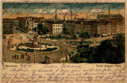 Hannover - Ernst August Platz - Litho - Hannover