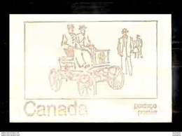 628  Cars - Voitures - Canada - Booklet (3x1c, 1x6c, 2x8c) - Some Light Toning Inside - 2,75 - Cars