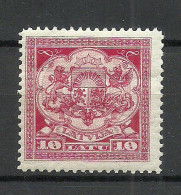 LETTLAND Latvia 1925 Michel 113 MNH - Lettonia