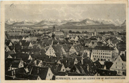 Memmingen, Blick Auf Das Gebirge Vom St. Martinskirchturm - Memmingen