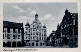 Bayern/Allgaü - Memmingen, Marktplatz Mit Rathaus - Memmingen