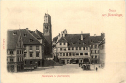 Bayern/Memmingen - Marktplatz Und Martinsturm - Memmingen