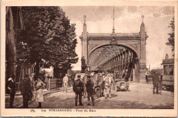 21-4-2024 (2 Z 38) Very Old B/w - FRANCE - Strasbourg (Pont Du Rhin) - Bruggen