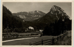 Admont/Gesäuse/Steiermark Und Umgebung - Bahnhof Und Hotel Gstatterboden Mit Tamischbachturm U.Gstatterstein - Gesäuse