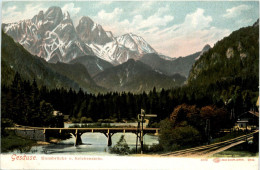 Admont/Gesäuse/Steiermark Und Umgebung - Gesäuse: Ennsbrücke Und Reichenstein - Gesäuse