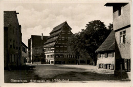 Bayern/Allgäu - Memmingen - Gerberplatz Mit Siebendächerhaus - Memmingen