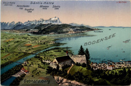 Vorarlberg/Bregenz, Lindau Und Umgebung - St. Gebhardsberg, Santis-kette - Bregenz