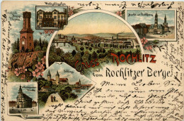 Gruss Aus Rochlitz - Litho - Bahnpost - Rochlitz