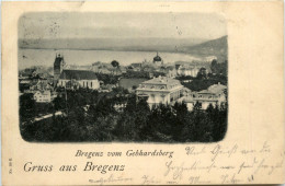 Bregenz/Vorarlberg, Div.Orte Und Umgebung - Bregenz Vom Gebhardsberg - Bregenz