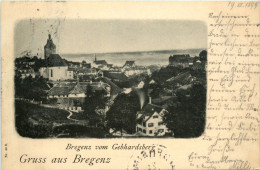 Bregenz/Vorarlberg, Div.Orte Und Umgebung - Bregenz Vom Gebhardsberg - Bregenz