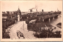 21-4-2024 (2 Z 38) Very Old B/w - FRANCE - Strasbourg (les Ponts Du Rhin) - Brücken