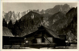 Admont/Gesäuse Und Umgebung - Johnsbach Im Gesäuse, Gasthof Pircher Mit Hochtorgruppe - Gesäuse