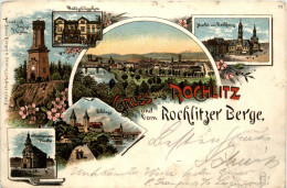 Gruss Aus Rochlitz - Litho - Rochlitz