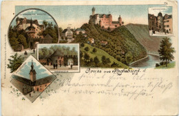 Gruss Aus Rochsburg An Der Mulde - Litho - Lunzenau