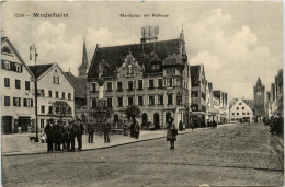 Mindelheim/Bayern/Schwaben/Unterallgäu - Marktplatz Mit Rathaus - Mindelheim