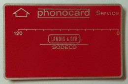 GERMANY - Landis & Gyr - Service - 0302... 1983 - 120 Units - Mint - RRR - T-Series : Ensayos