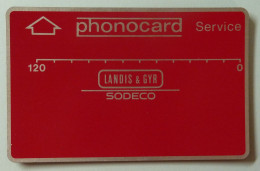 GERMANY - Landis & Gyr - Service - 0302... 1983 - 120 Units - Mint - RRR - T-Series: Testkarten