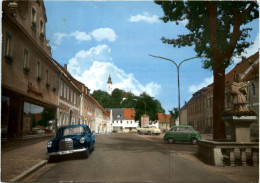 Oberpfalz/Bayern, Div.Orte - Pleystein, Marktplatz - Neustadt Waldnaab