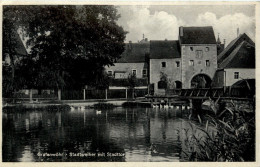 Bayern/Oberpfalz/div.Orte Und Umgebung - Grafenwöhr, Stadtweiher Mit Stadttor - Grafenwoehr