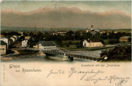 Bayern/Rosenheim - Mit Der Innbrücke - Rosenheim